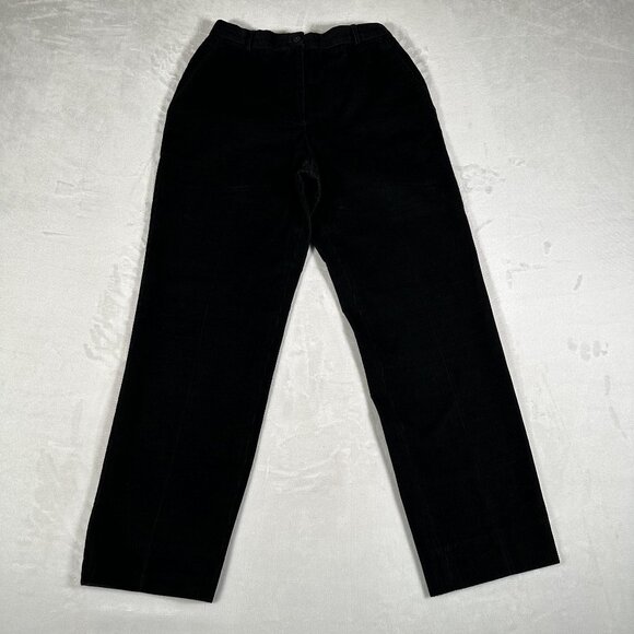 Brooks Brothers Pants - Brooks Brothers Pants Women Size 10 Corduroy High Rise Slash Pockets W28 L29 EUC
